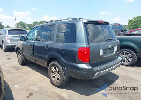2003 Honda Pilot Ex из США, поврежденный, VIN 2HKYF18433H552517